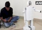 इंजीनियरिंग छात्रों ने बनाया प्रदेश का पहला मानव रोबोट, लागत जानकर चौंक जाएंगे आप