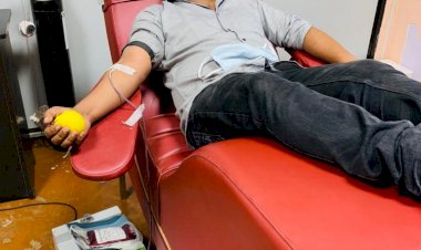 राहुल गांधी के जन्मदिन पर एनएसयूआई ने लगाया रक्तदान शिविर, भारी संख्या में लोगों ने लिया हिस्सा