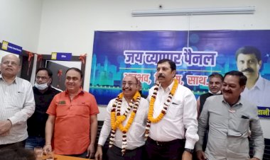 रायपुर मशीनरी मर्चेंट भी जय व्यापार पैनल के साथ, अध्यक्ष जग्गी ने कहा - व्यापार हित के लिए सशक्त नेतृत्व जरूरी