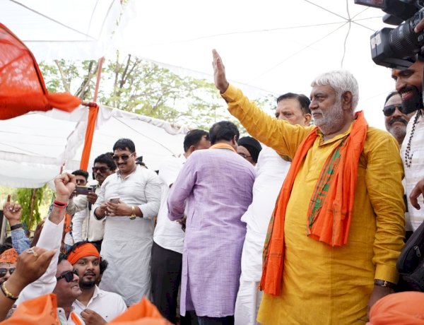 जेल भरो आंदोलन में पूर्व विस अध्यक्ष पाण्डेय ने भरी हुंकार,  4 हजार कार्यकर्ताओं के साथ दी गिरफ्तारी