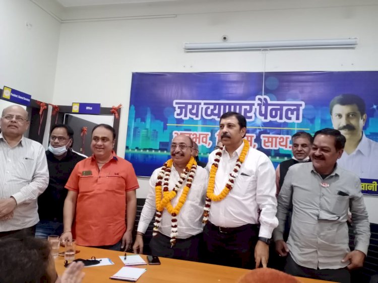 रायपुर मशीनरी मर्चेंट भी जय व्यापार पैनल के साथ, अध्यक्ष जग्गी ने कहा - व्यापार हित के लिए सशक्त नेतृत्व जरूरी